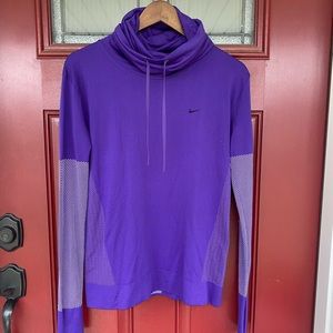 Nike Cowl Neck Long Sleeve Lightweight Sweatshirt